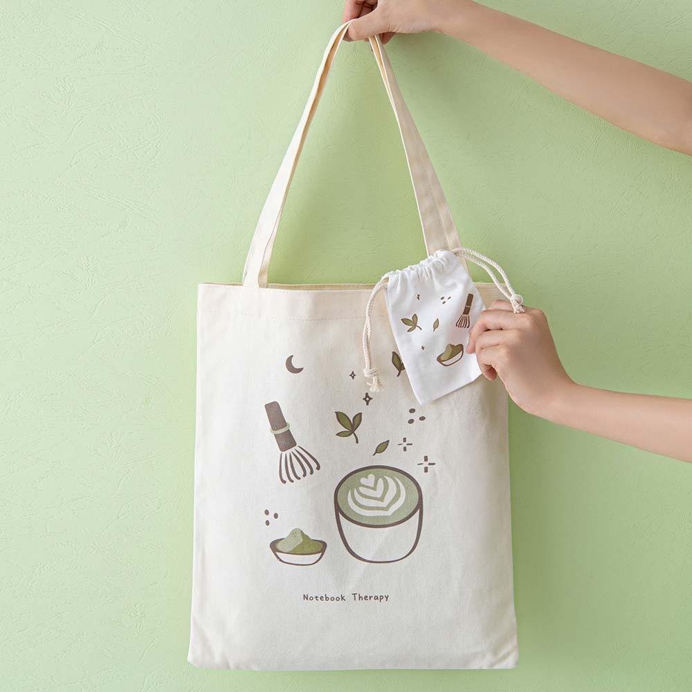Tsuki 'Matcha Matcha' Tote Bag ☾