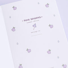 Tsuki 'Four Seasons: Summer Edition' Bullet Journal ☾ @milkkoyo x NotebookTherapy