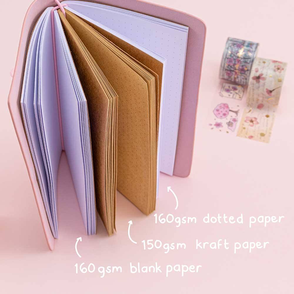 Tsuki 'Sakura Journey' Limited Edition Travel Notebook ☾