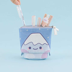 Tsuki 'Four seasons' Fuji Pop-Up Pencil Case ☾ @milkkoyo x NotebookTherapy