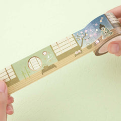 Tsuki 'Matcha Ichigo' Washi Tape Set ☾