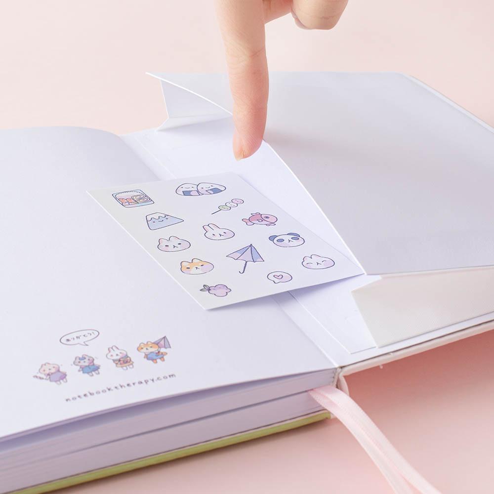 Tsuki 'Four Seasons: Spring Edition' Bullet Journal ☾ @milkkoyo x NotebookTherapy