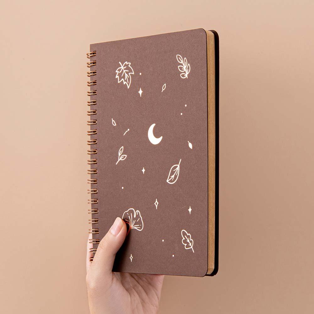 Tsuki 'Maple Dreams' Kraft Paper Ringbound Bullet Journal ☾