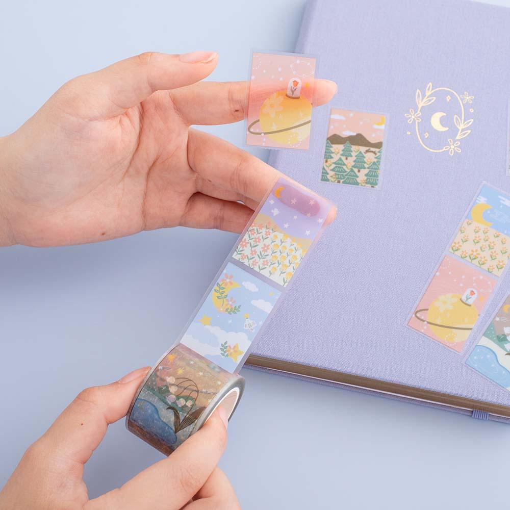 Tsuki 'Moonflower' Washi Tape Set ☾