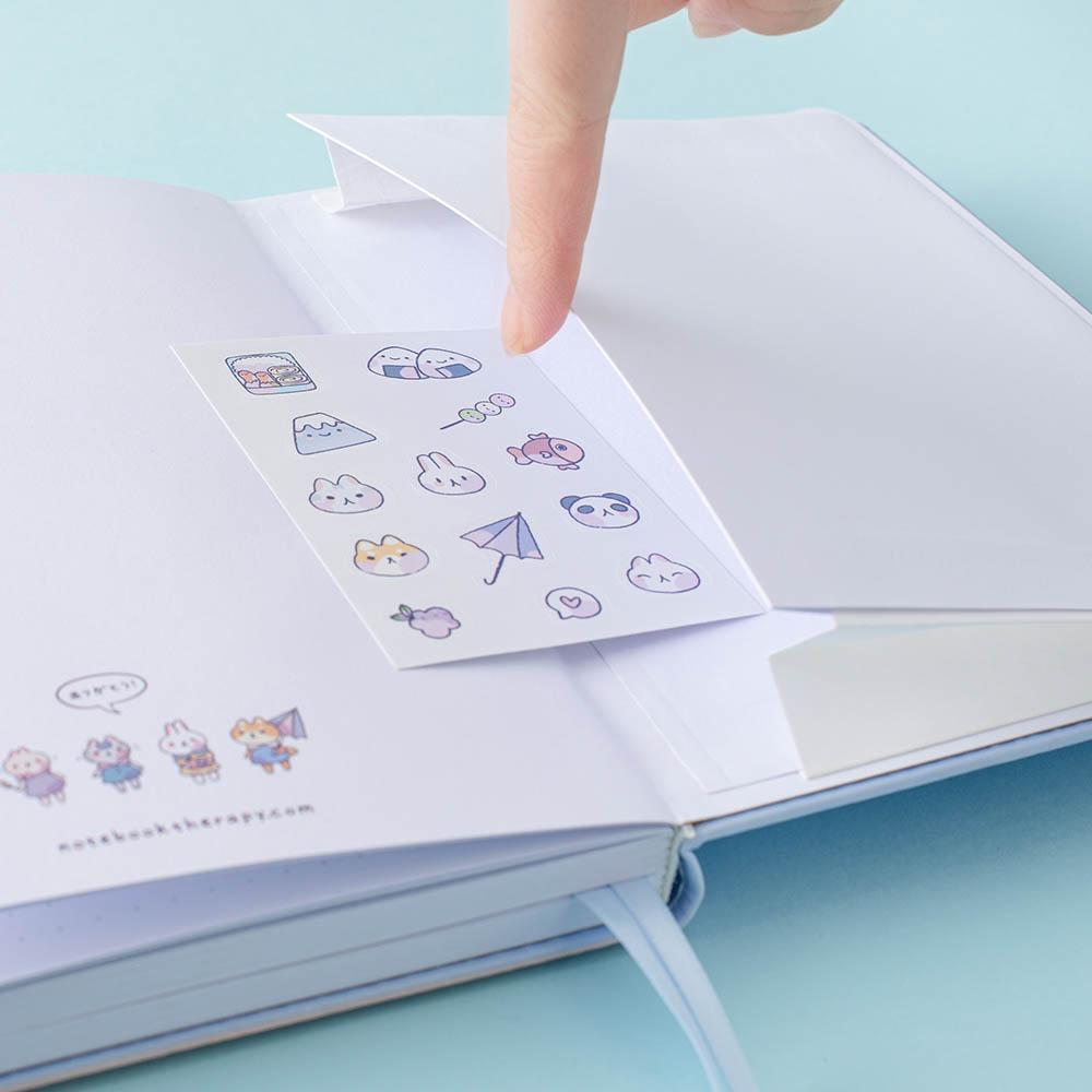 Tsuki 'Four Seasons: Winter Edition' Bullet Journal ☾ @milkkoyo x NotebookTherapy
