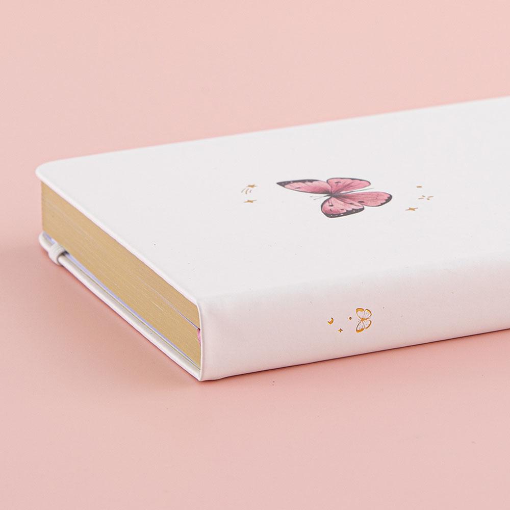 Tsuki Cloud White 'Flutter + Dream' Limited Edition Bullet Journal by Notebook Therapy x Pelinkan ☾
