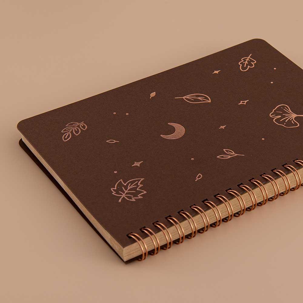 Tsuki 'Maple Dreams' Kraft Paper Ringbound Bullet Journal ☾