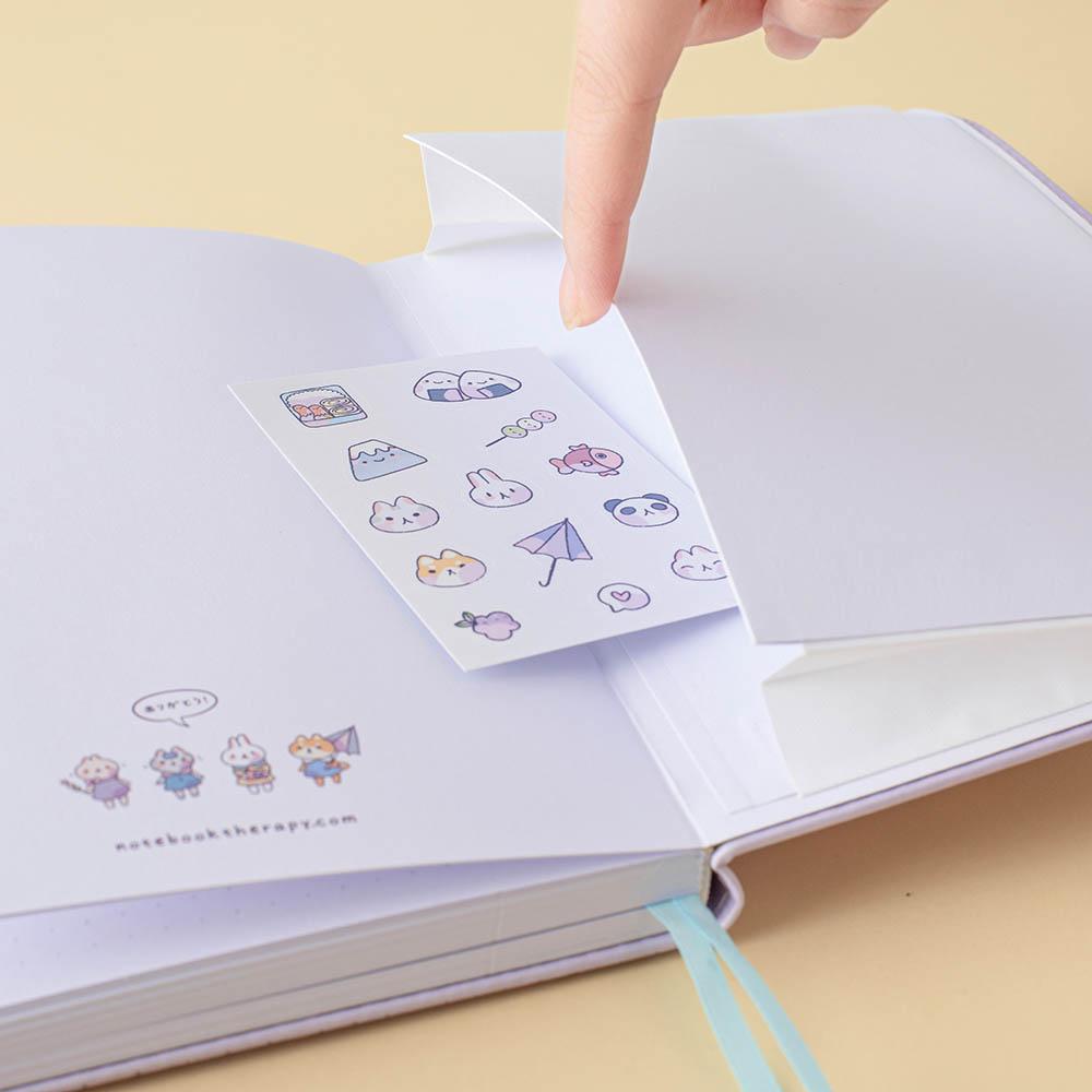 Tsuki 'Four Seasons: Summer Edition' Bullet Journal ☾ @milkkoyo x NotebookTherapy