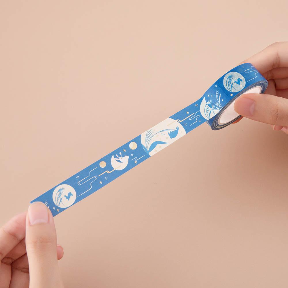 Tsuki 'Moonlit Wish' Washi Tapes Set ☾