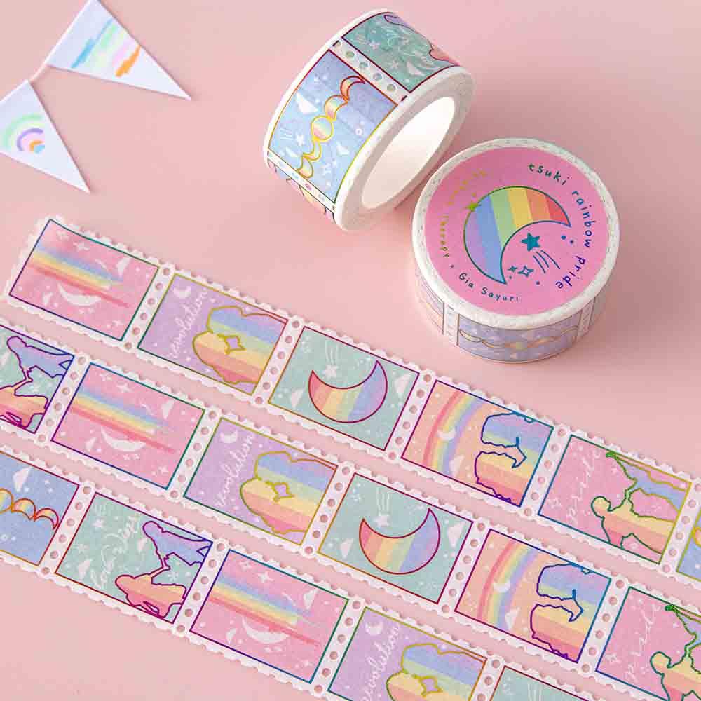 Tsuki Rainbow Pride Washi Tape ☾