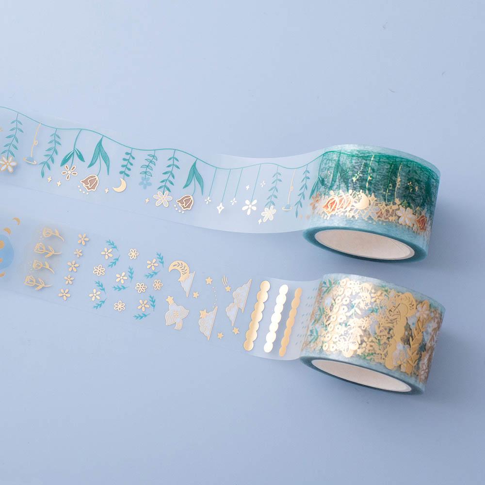 Tsuki 'Moonflower' Washi Tape Set ☾