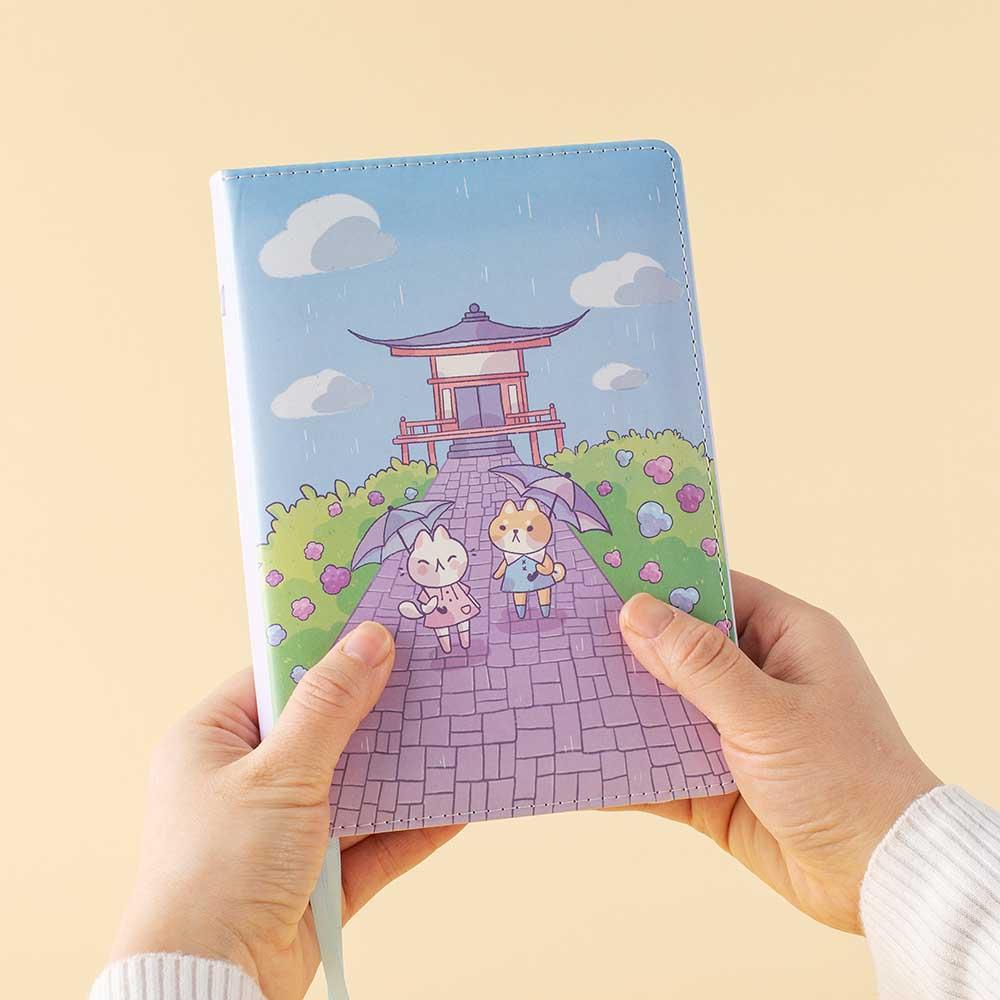 Tsuki 'Four Seasons: Summer Edition' Bullet Journal ☾ @milkkoyo x NotebookTherapy