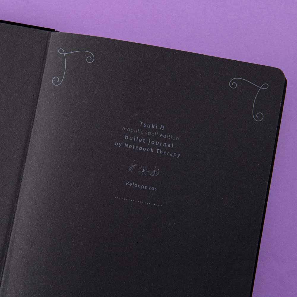 Tsuki 'Moonlit Spell' Limited Edition Holographic Bullet Journal ☾