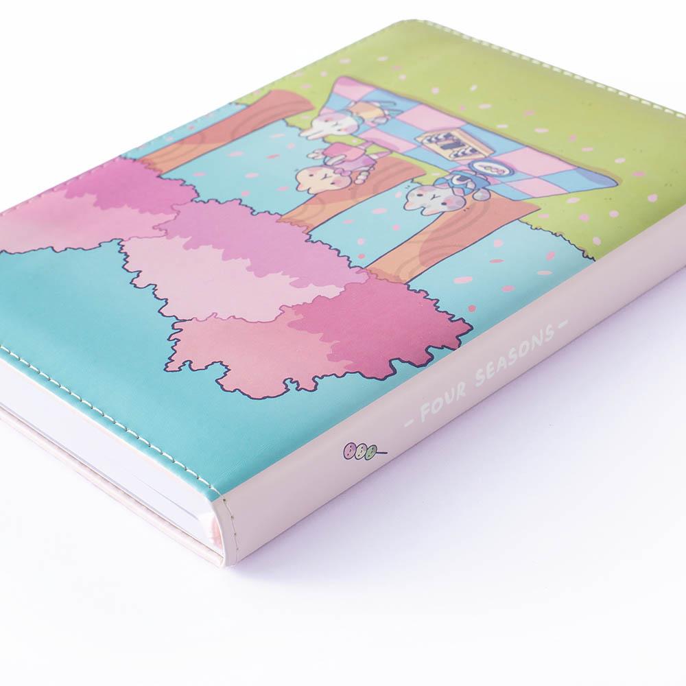 Tsuki 'Four Seasons: Spring Edition' Bullet Journal ☾ @milkkoyo x NotebookTherapy
