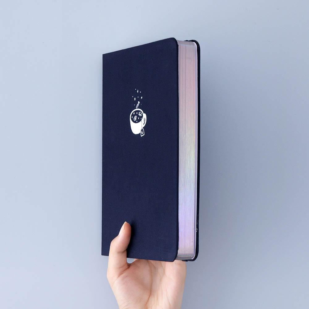 Tsuki 'Cup of Galaxy' Limited Edition Holographic Bullet Journal ☾