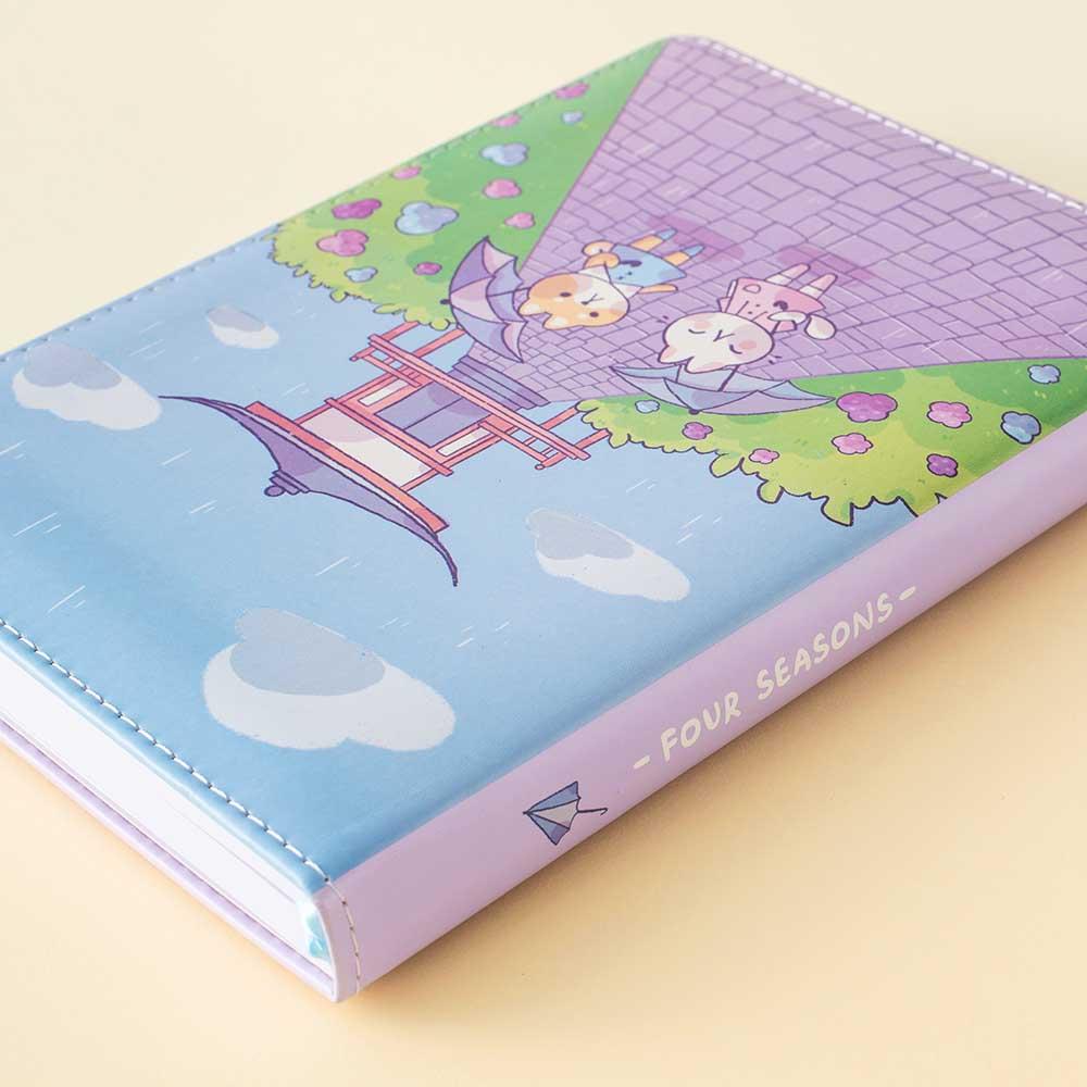 Tsuki 'Four Seasons: Summer Edition' Bullet Journal ☾ @milkkoyo x NotebookTherapy