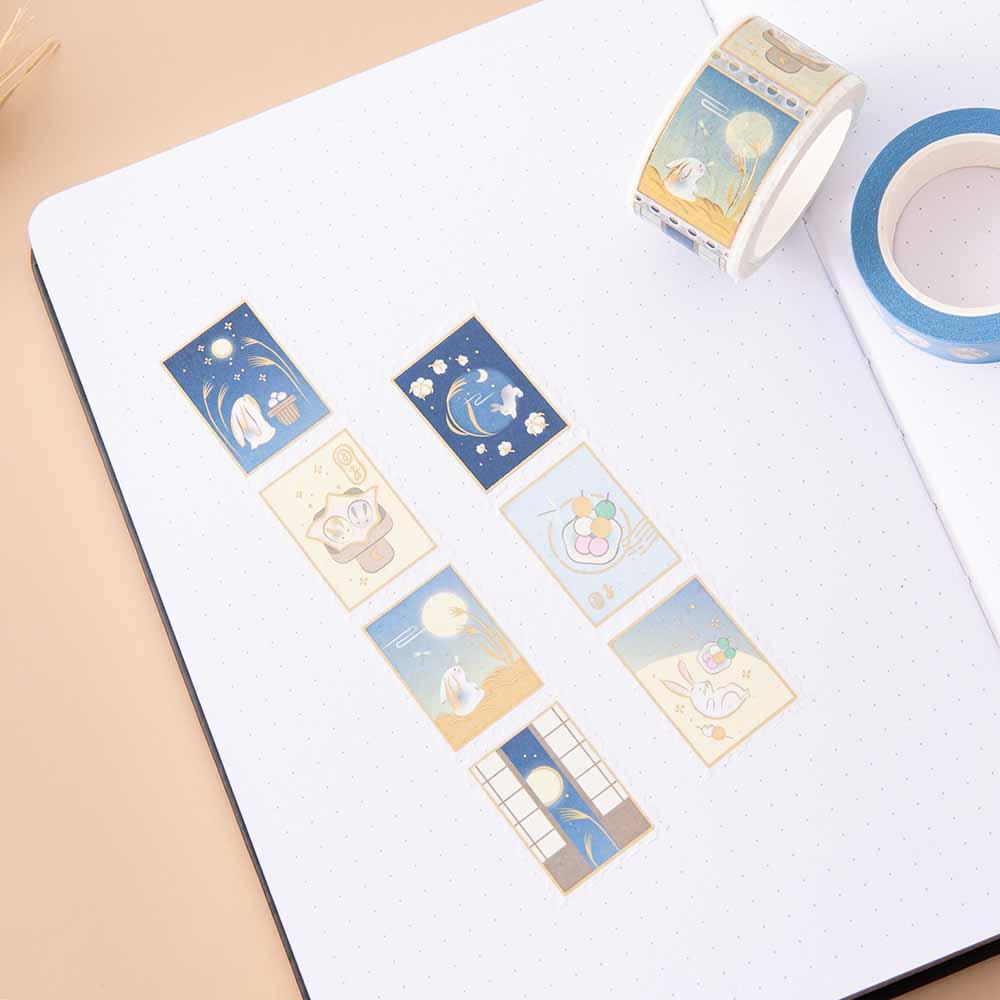 Tsuki 'Moonlit Wish' Washi Tapes Set ☾