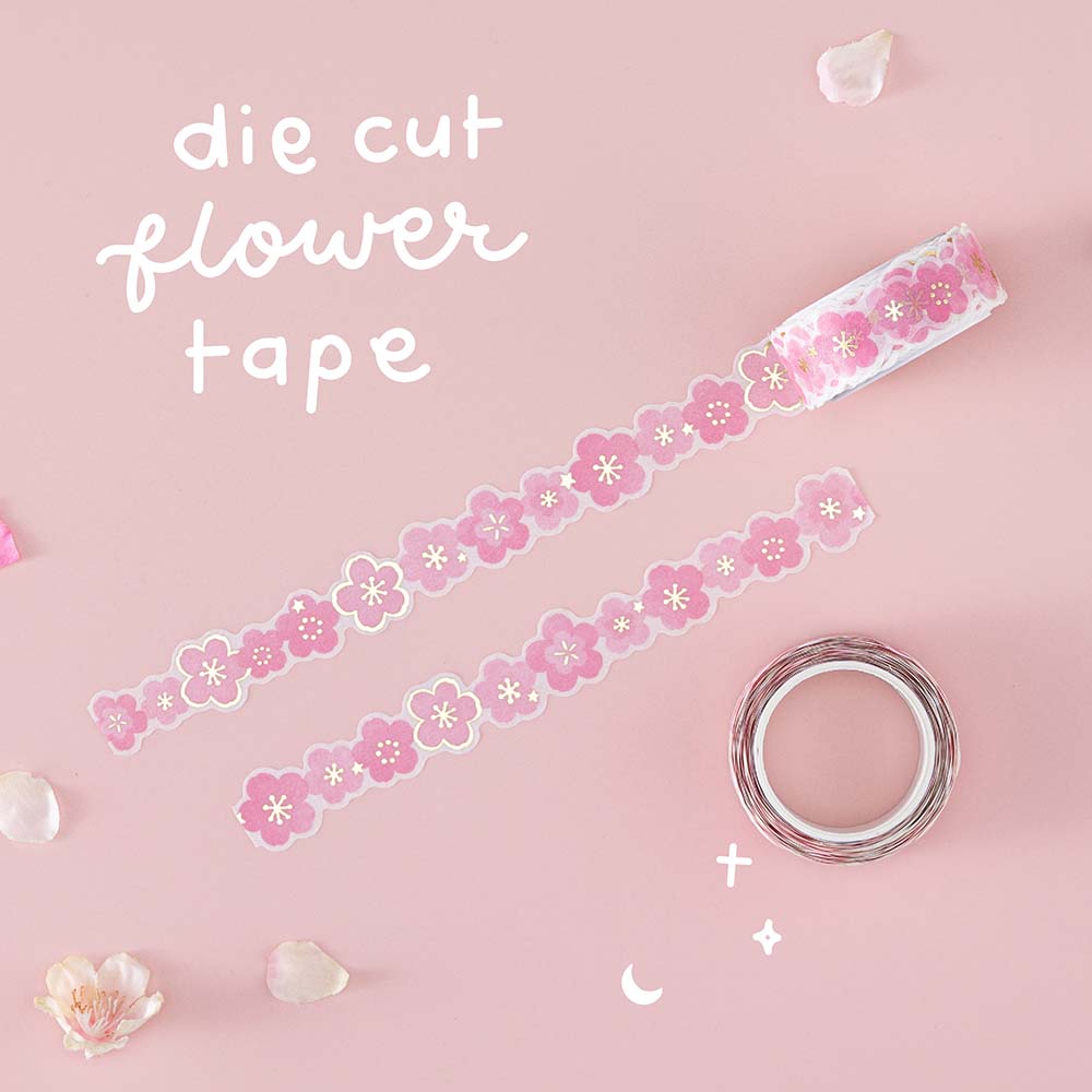 Tsuki 'Sakura Journey' Washi Tape Set ☾