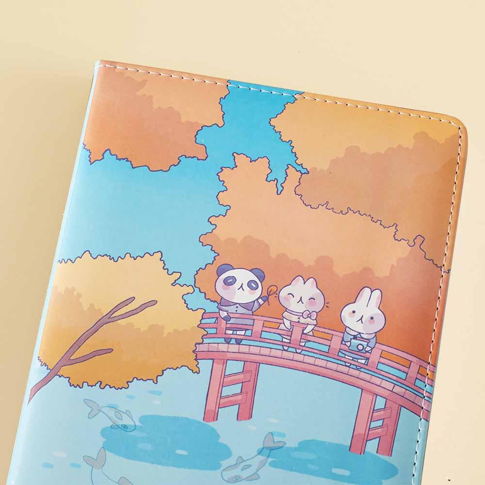 Tsuki 'Four Seasons: Autumn Edition' Bullet Journal ☾ @milkkoyo x NotebookTherapy