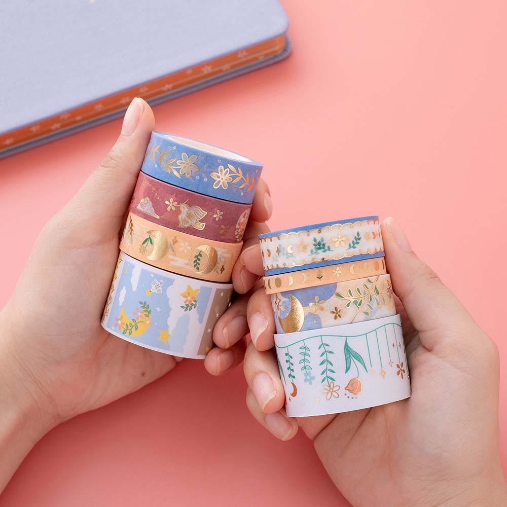 Tsuki 'Moonflower' Washi Tape Set ☾