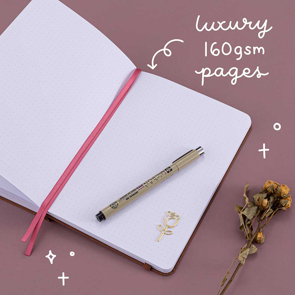 Tsuki 'Vintage Rose' Limited Edition Bullet Journal ☾