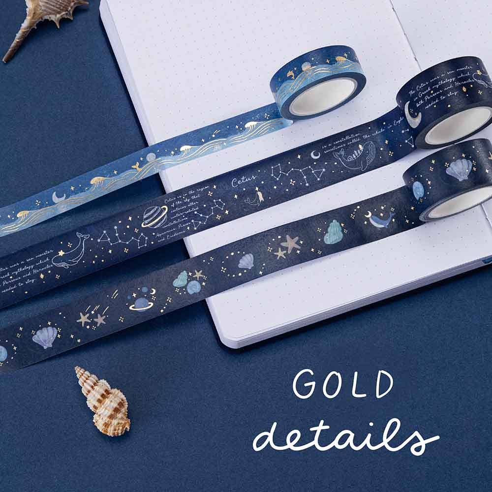 Tsuki 'Gentle Giant' Washi Tape Set ☾