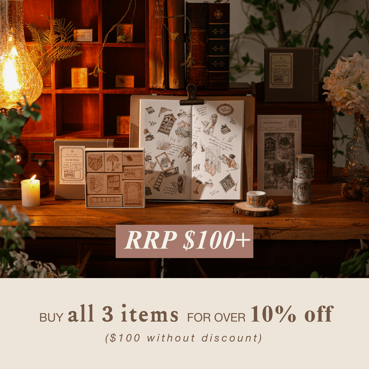 Hinoki 'Into the Library' Bundle