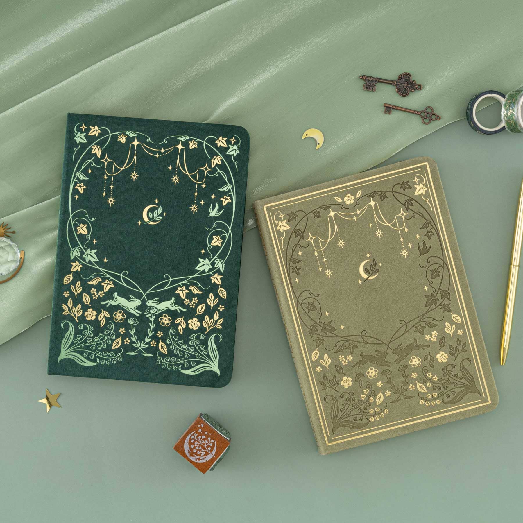 Tsuki 'Luminous Garden' Limited Edition Bullet Journal ☾