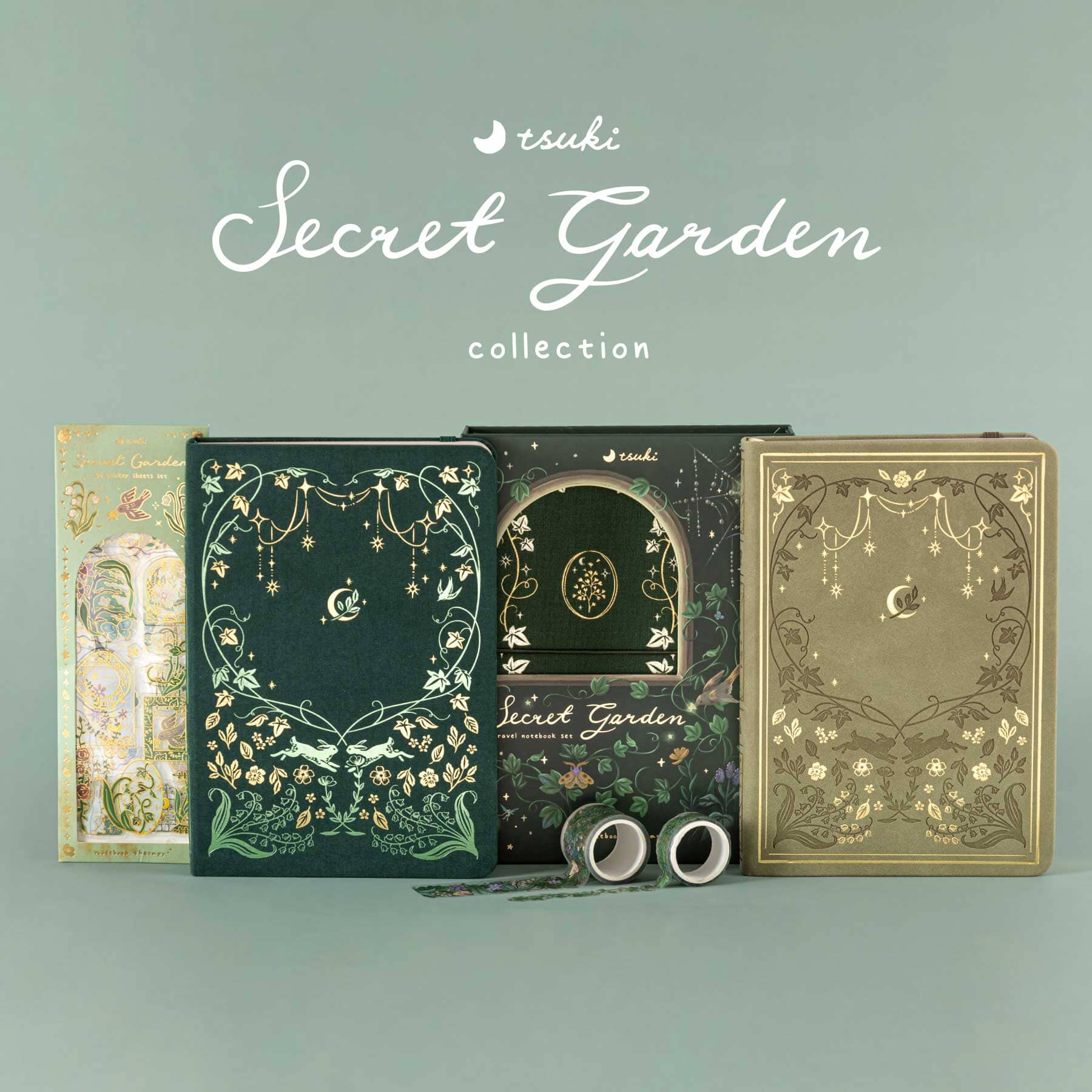Tsuki 'Luminous Garden' Limited Edition Bullet Journal ☾