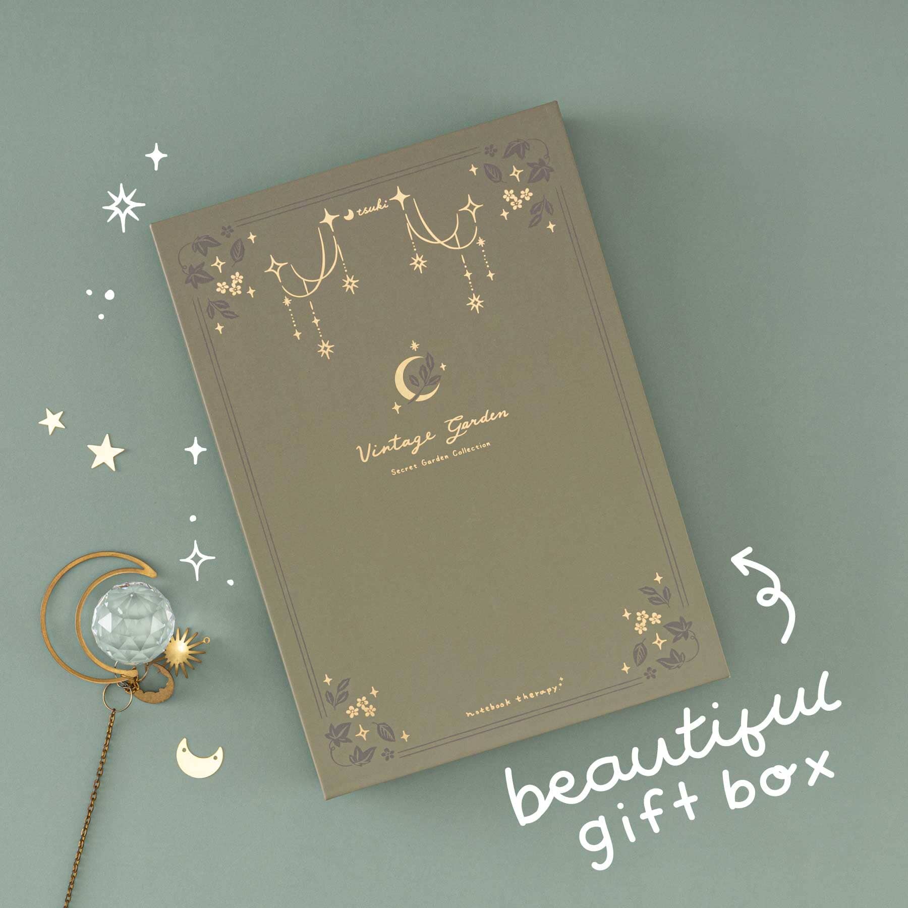 Tsuki 'Vintage Garden' Limited Edition Bullet Journal ☾