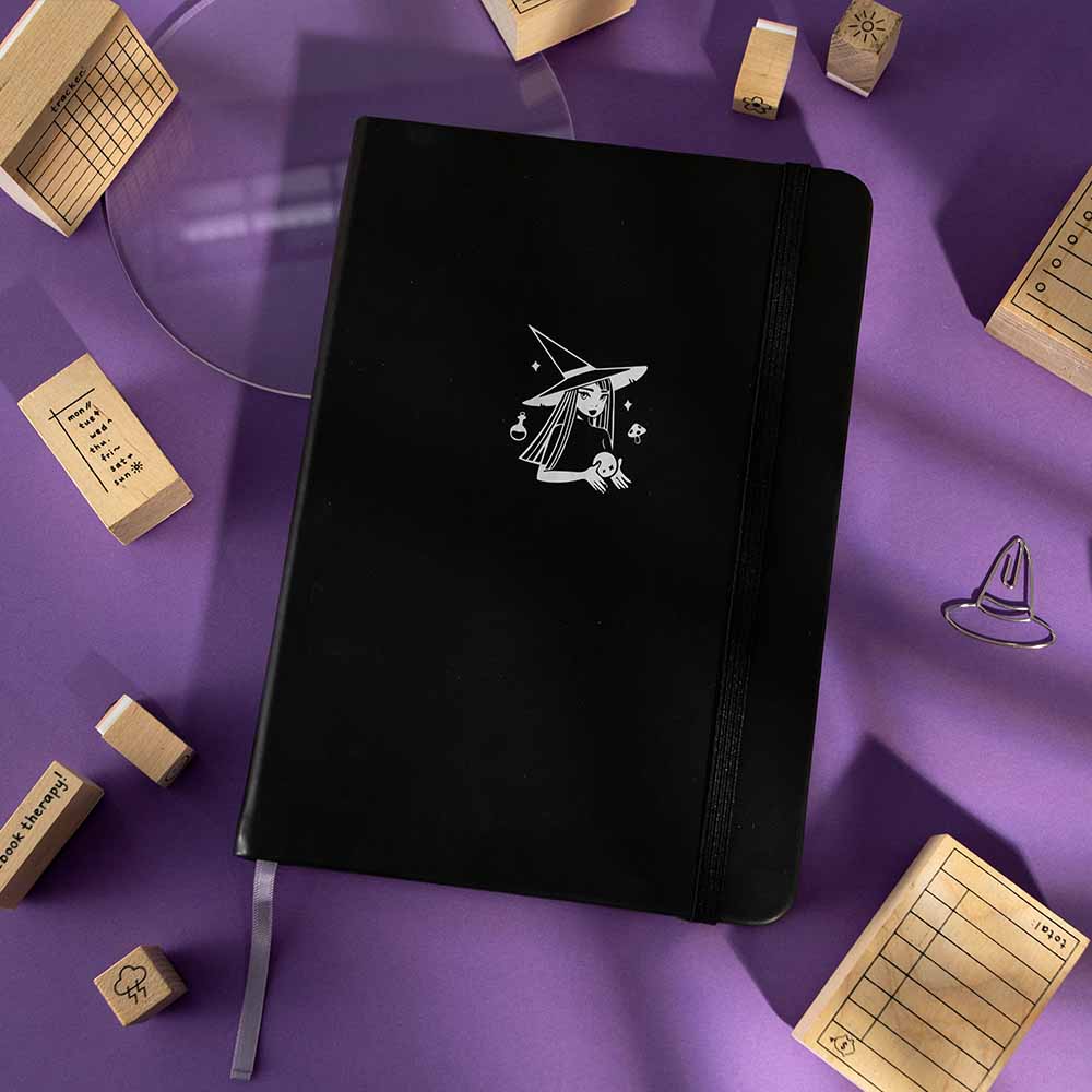 Tsuki 'Crystal Nights' Limited Edition Luxury Bullet Journal ☾ @MilkTuArt Collab!