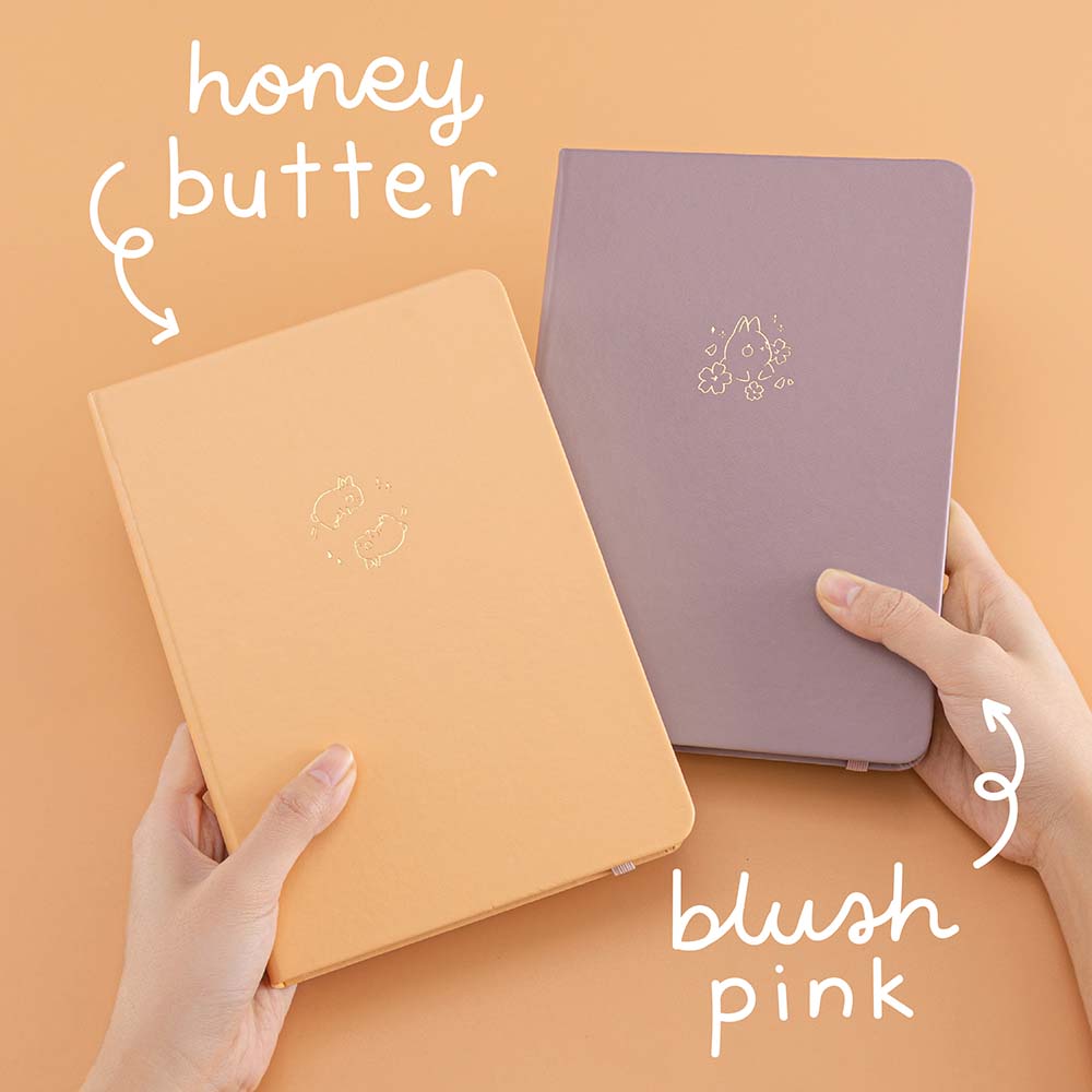 Tsuki 'Bunny Blush' Limited Edition Bullet Journal ☾ x @blossom_bujo