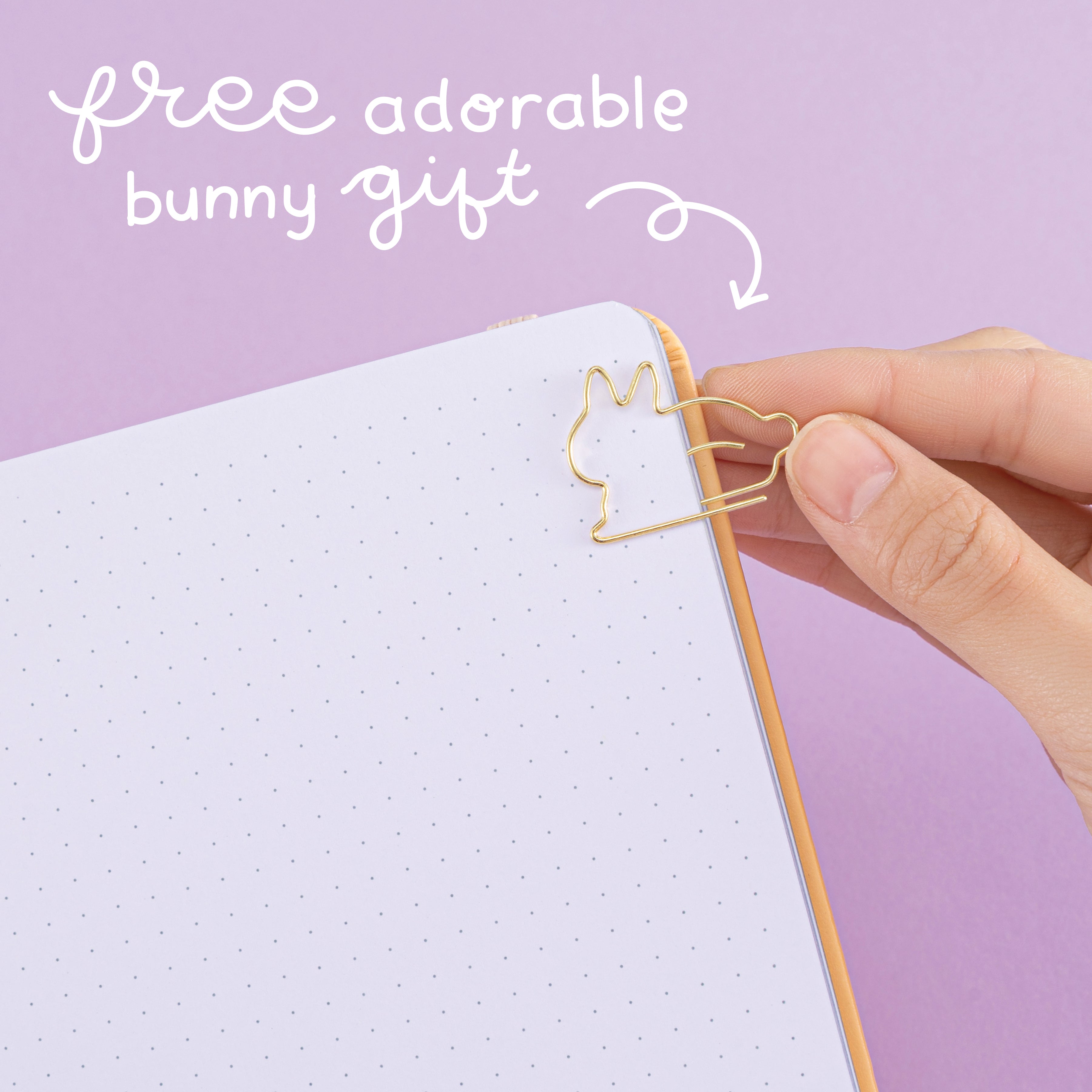 Tsuki 'Bunny Blush' Limited Edition Bullet Journal ☾ x @blossom_bujo