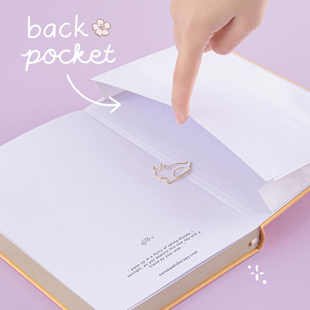 Tsuki 'Bunny Blush' Limited Edition Bullet Journal ☾ x @blossom_bujo