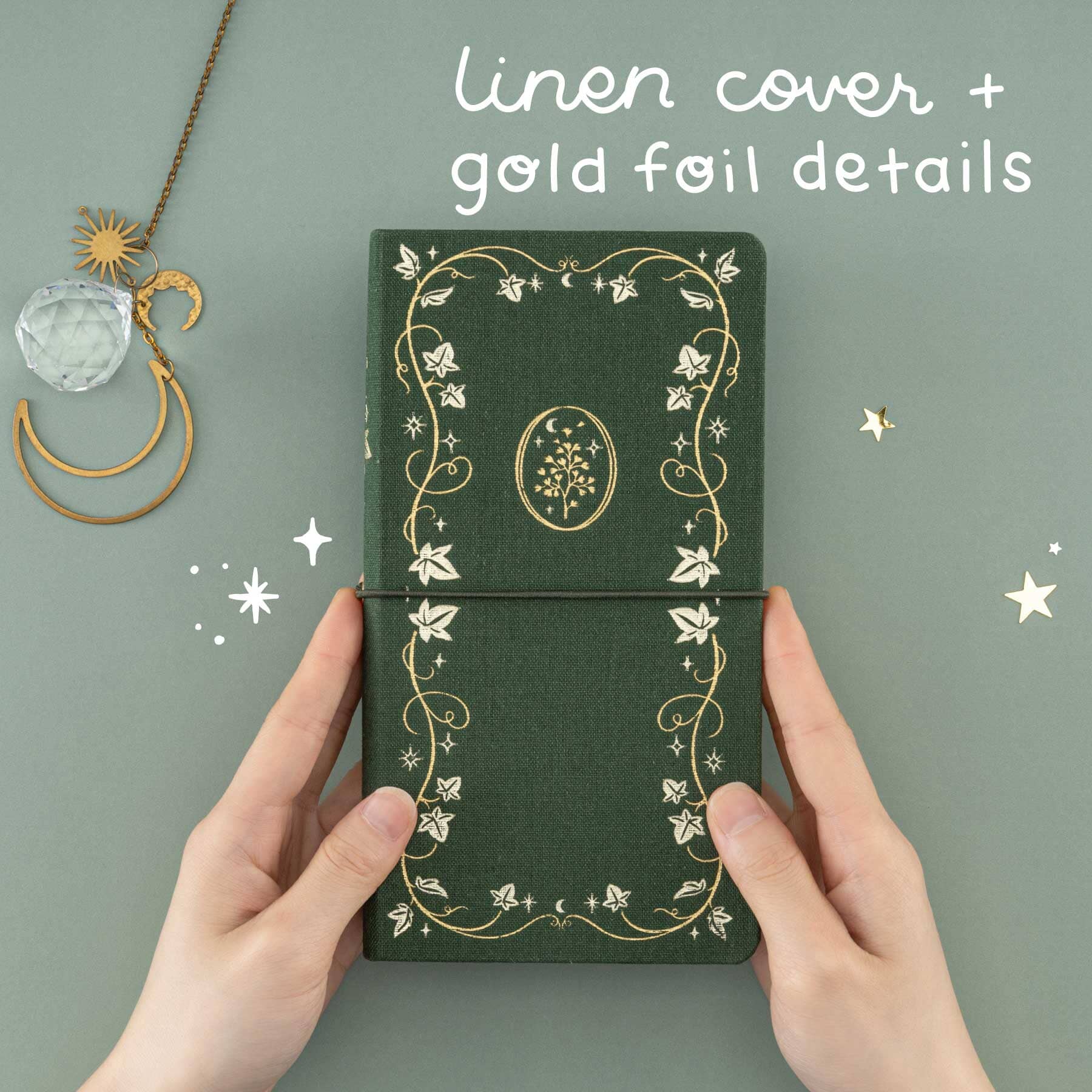 Tsuki 'Secret Garden' Travel Notebook Gift Set ☾