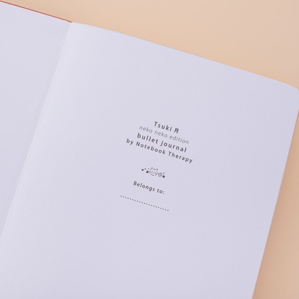 Tsuki 'Neko Neko' Limited Edition Cat Bullet Journal ☾