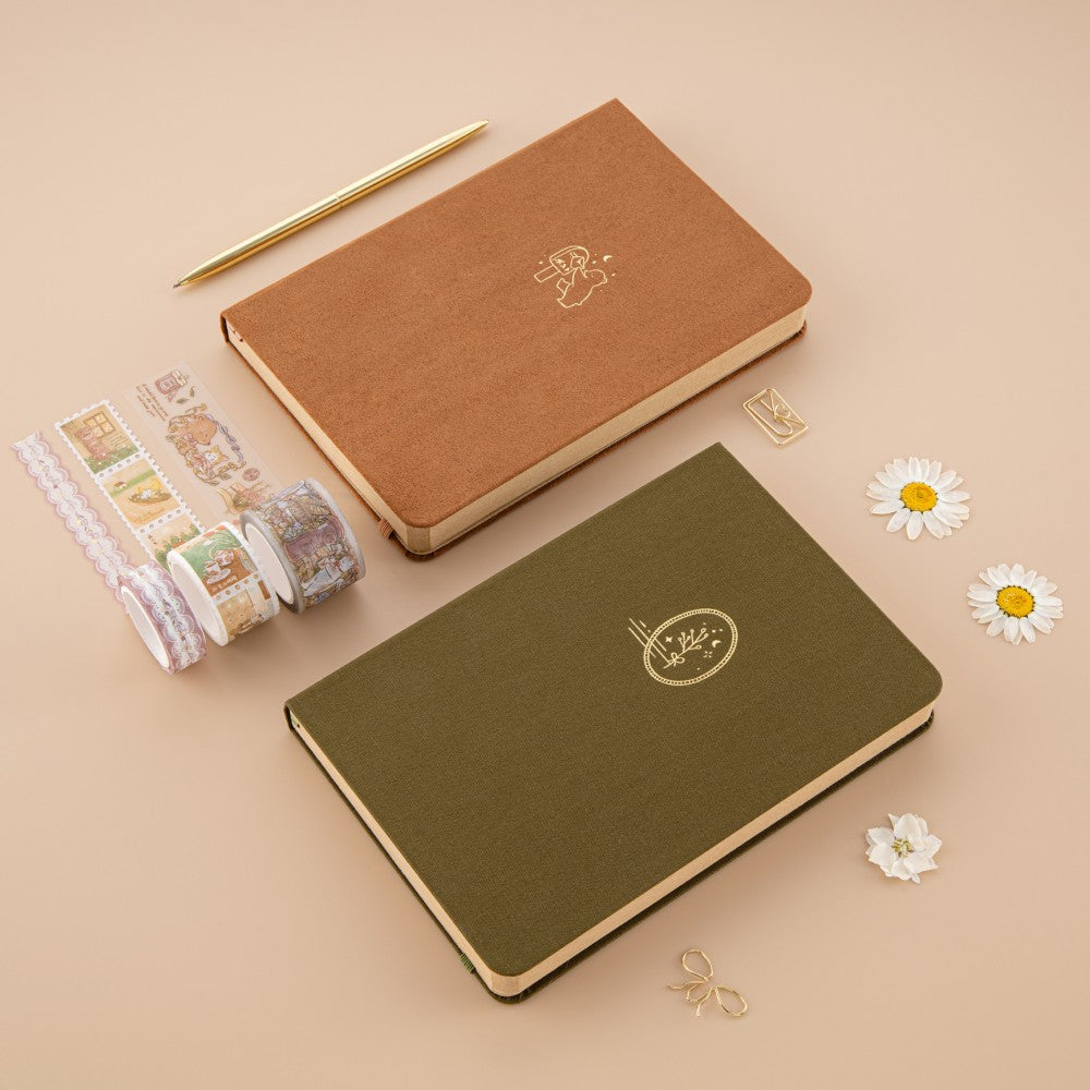 Tsuki 'Cottage Friends' Kraft Paper Limited Edition Bullet Journals ☾