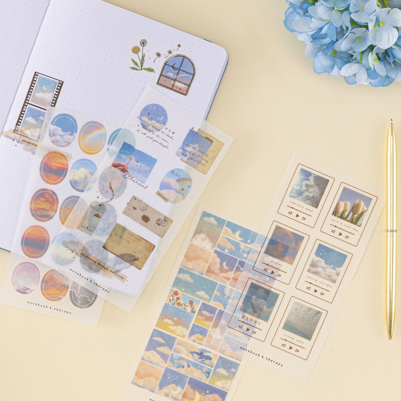 Tsuki 'Cloud Dreamland' Sticker Set ☾