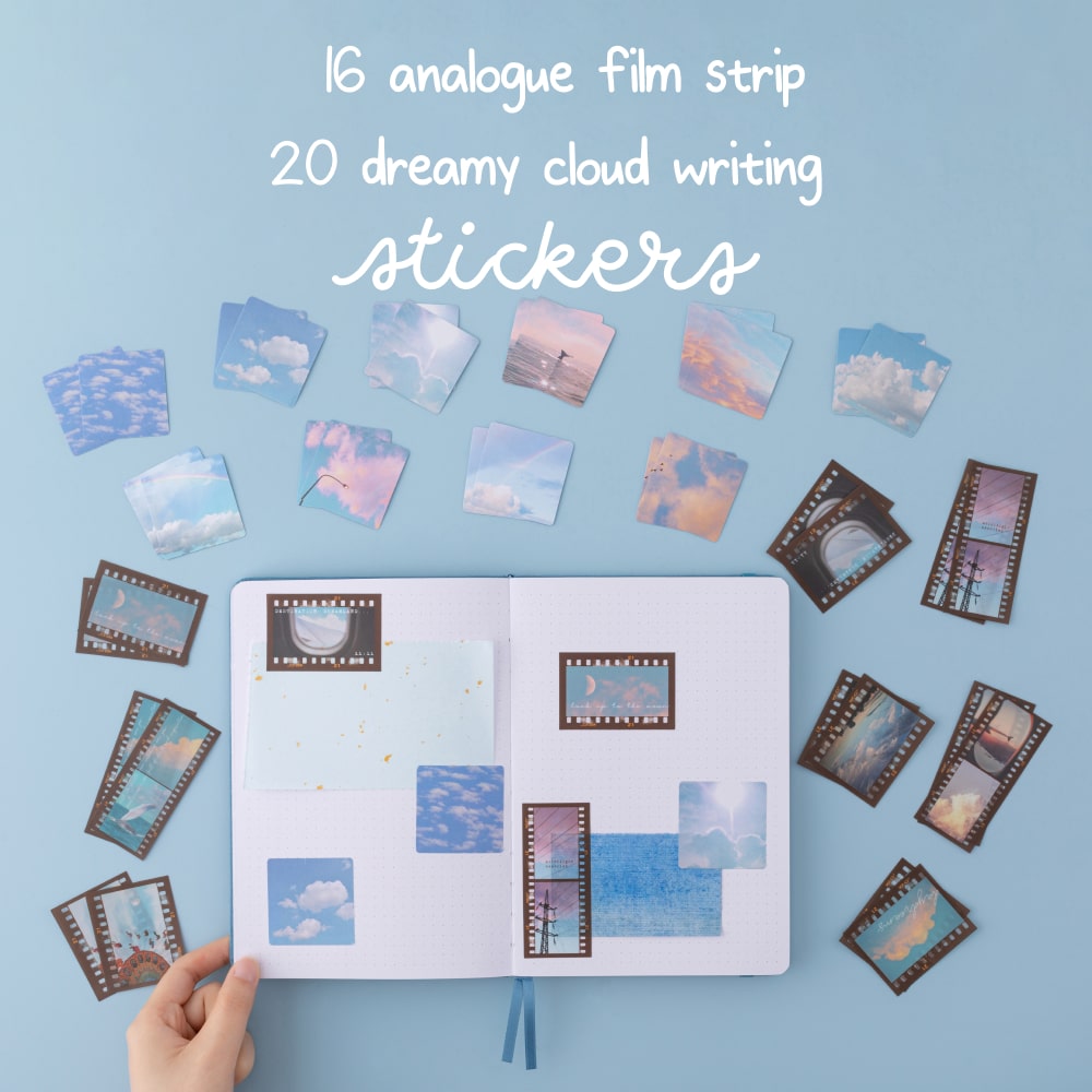 Tsuki 'Cloud Dreamland' Scrapbook Sticker Set ☾