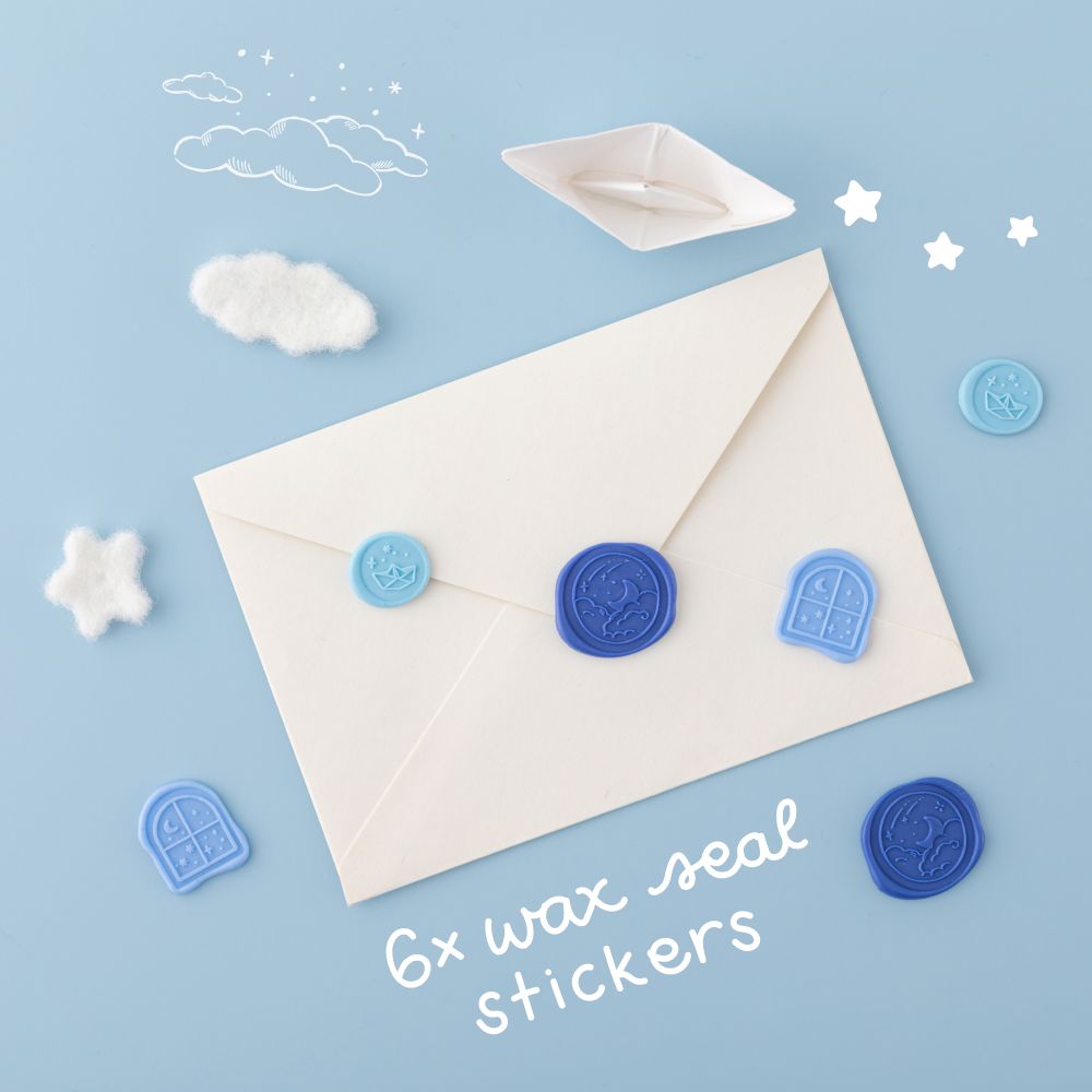 Tsuki 'Cloud Dreamland' Scrapbook Sticker Set ☾