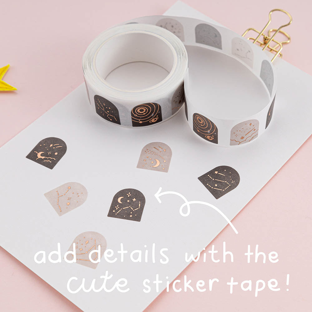 Tsuki 'Constellations' Washi Tape Set ☾