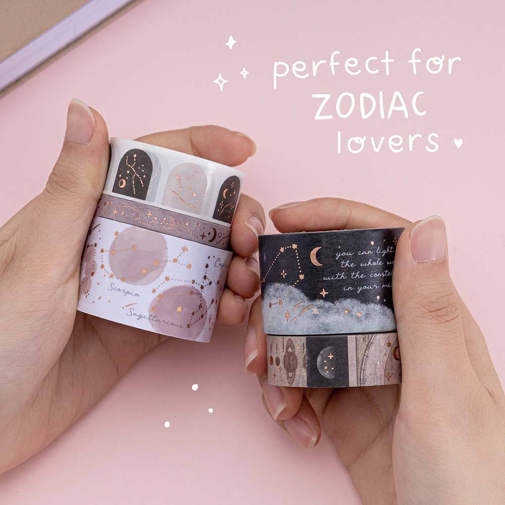 Tsuki 'Constellations' Washi Tape Set ☾