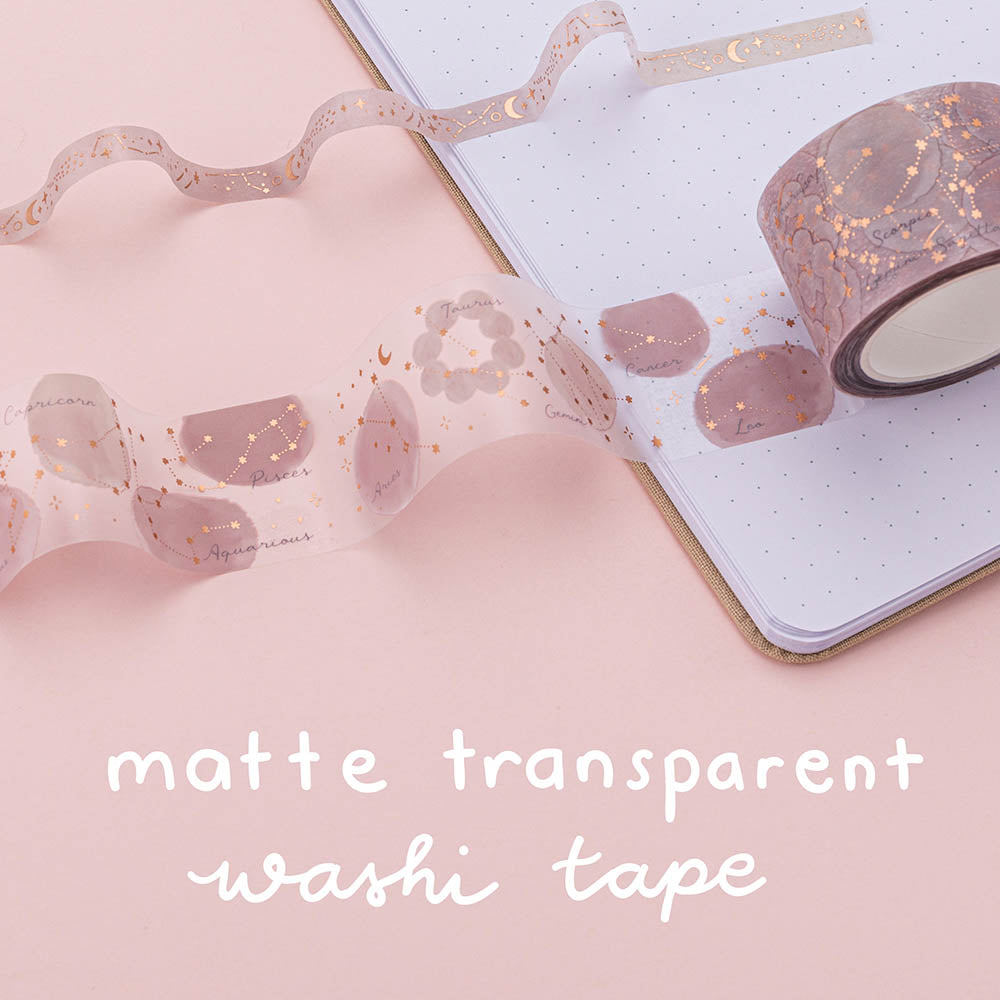 Tsuki 'Constellations' Washi Tape Set ☾