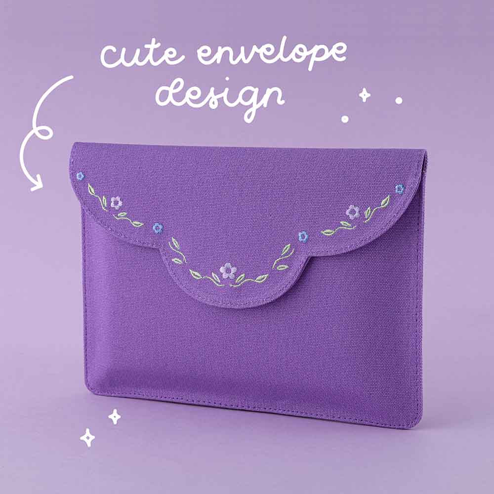 Tsuki 'Enchanted Garden' Notebook Pouch ☾