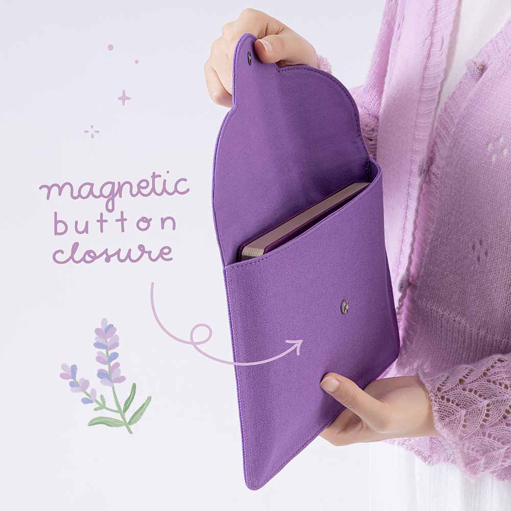 Tsuki 'Enchanted Garden' Notebook Pouch ☾