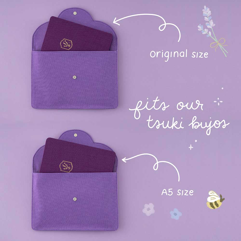 Tsuki 'Enchanted Garden' Notebook Pouch ☾