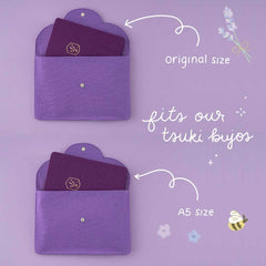 Tsuki 'Enchanted Garden' Notebook Pouch ☾
