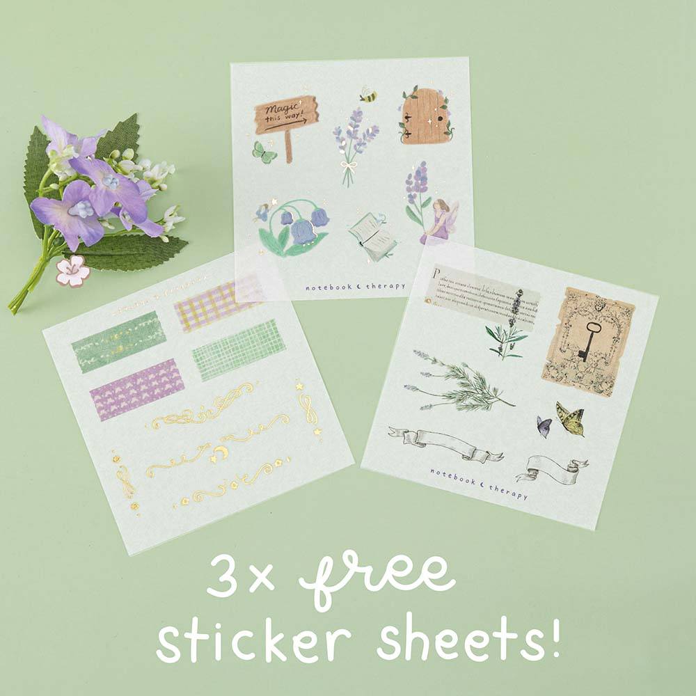 Tsuki 'Enchanted Garden' Washi Tape Set ☾