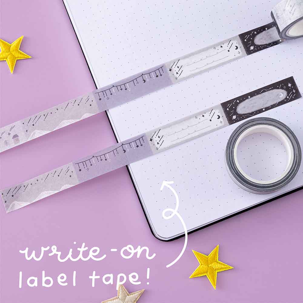 Tsuki 'Falling Stars' Washi Tape Set ☾