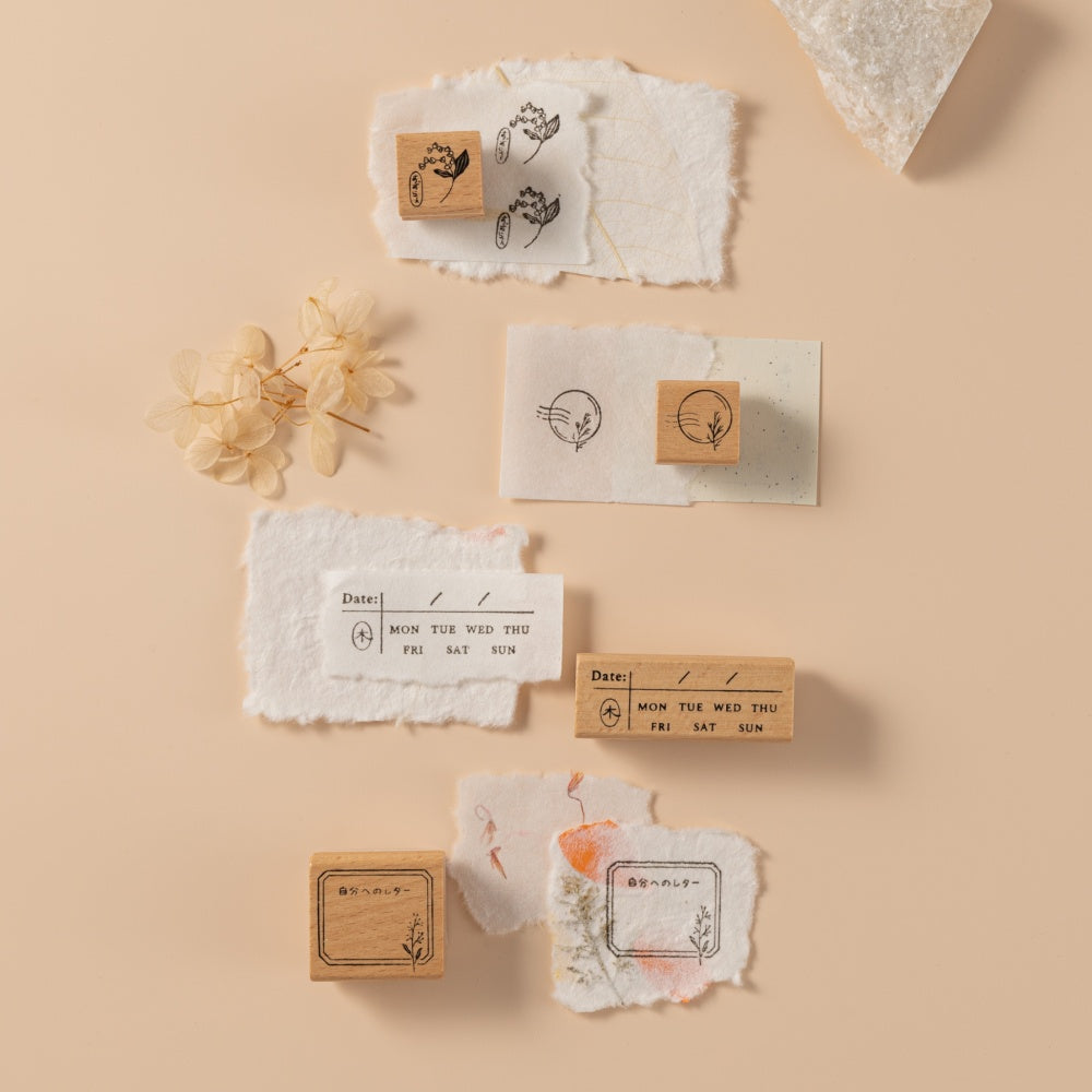 Hinoki - 'Into the Forest' Wooden Stamps